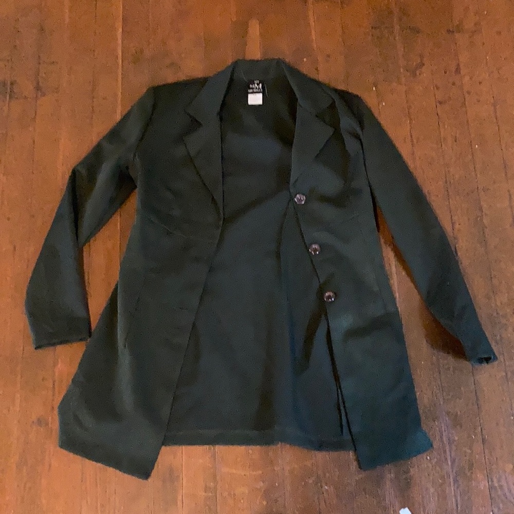 Green blazer
